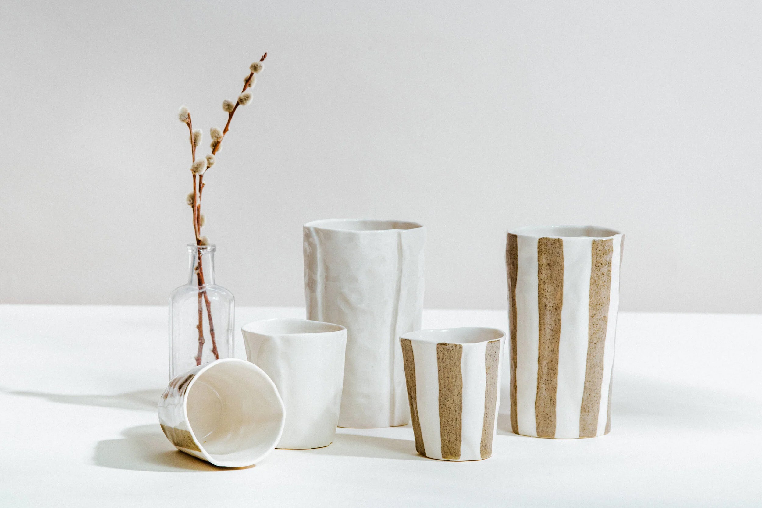 Winter wine cups set