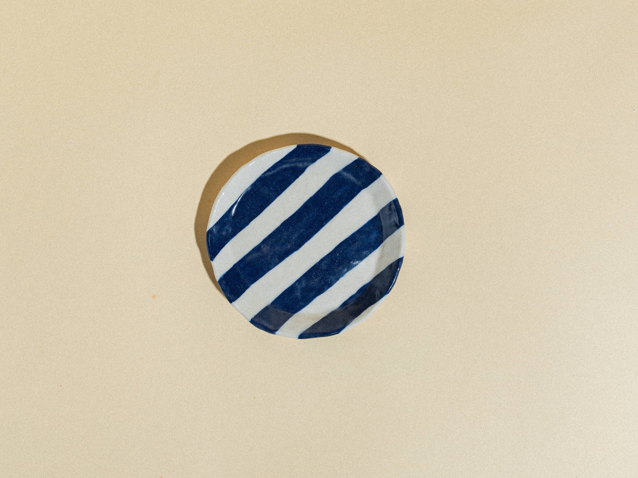 Painted Ribbon Plates