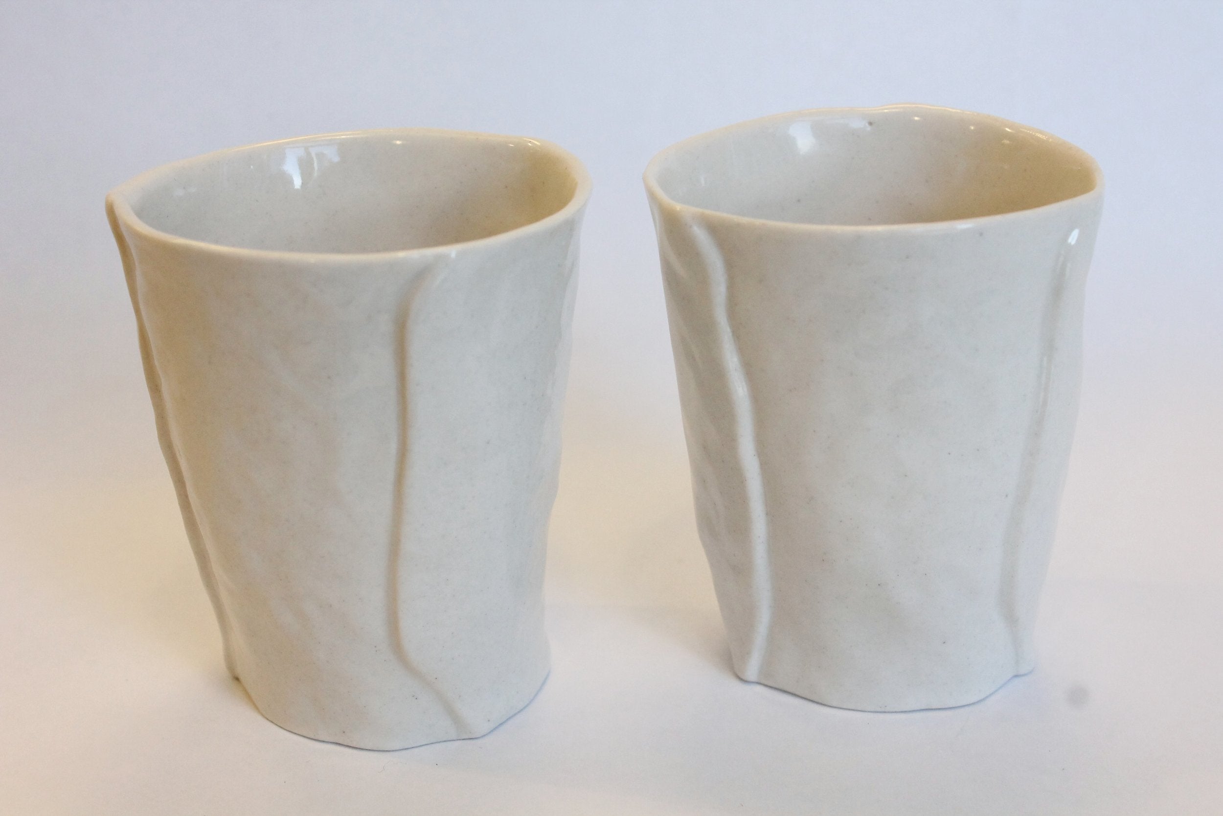 Set of 4 Porcelain Wine Cups