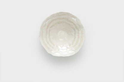 Medium 3 Stripes Mother of Pearl Pinch Pot