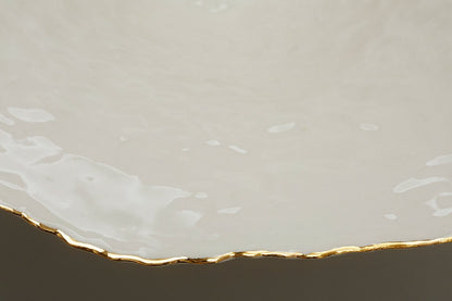 1,000 Pinches Porcelain Bowl with Gold Rim