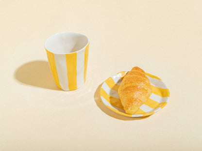 Painted Ribbon Plates