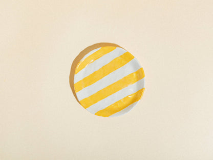 Painted Ribbon Plates