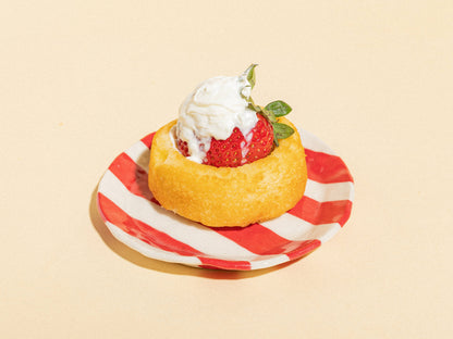 Painted Ribbon Plates