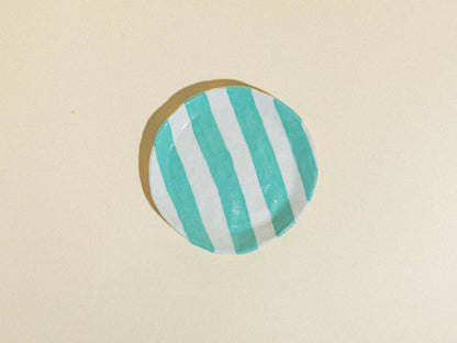 Painted Ribbon Plates