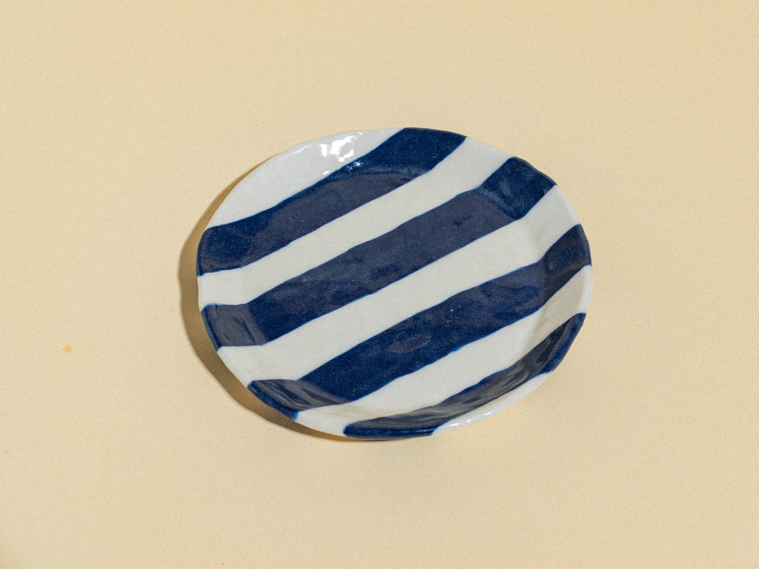 Painted Ribbon Plates