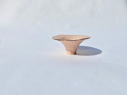 Ballet Pinch Pot with gold rim