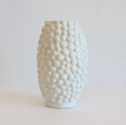 Oval Bumpy Vase